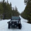 Snow Play in the Jeep